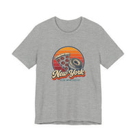 New York Pizza Slice And Bagel Tee
