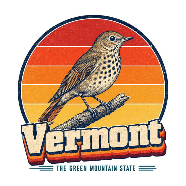 Vermont Hermit Thrush Tee