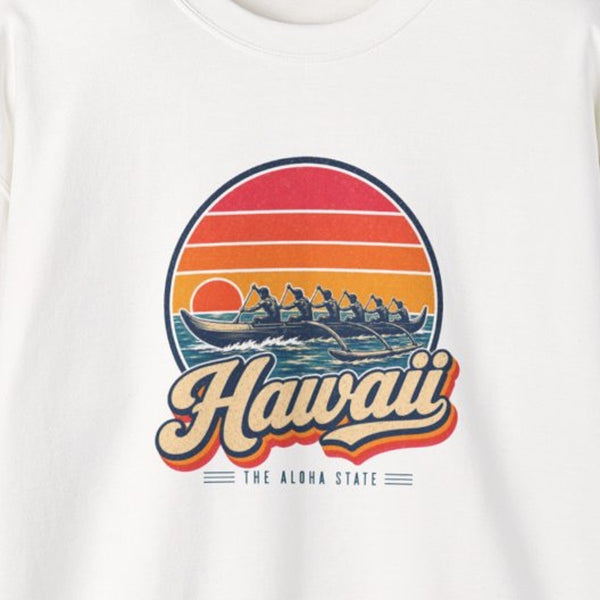 Hawaii Outrigger Canoe Sweatshirt