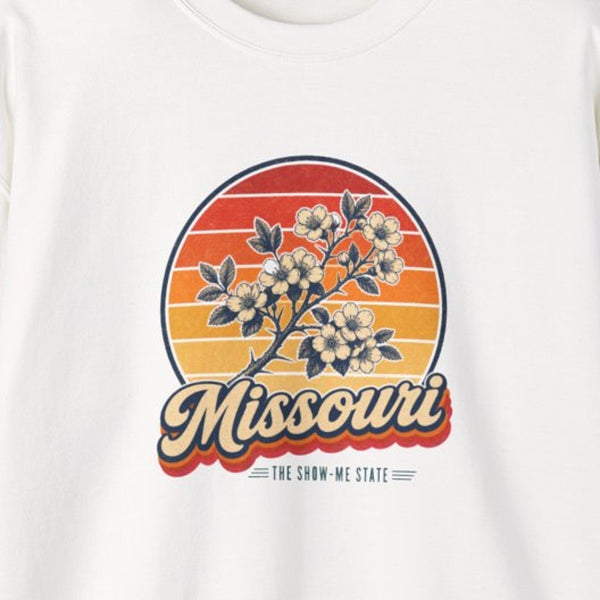 Missouri Hawthorn Blossom Sweatshirt