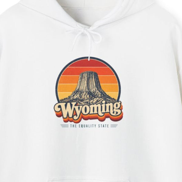 Wyoming Devils Tower Hoodie