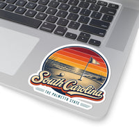South Carolina Coastal Golf Sticker
