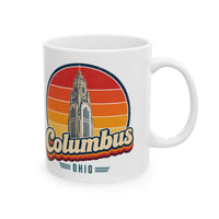 Columbus Retro Sunset Mug
