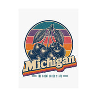 Michigan Cherries Poster