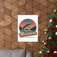 Minnesota Walleye Poster