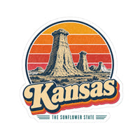 Kansas Monument Rocks Sticker