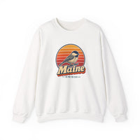 Maine Black Capped Chickadee Sweatshirt