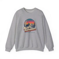 New Hampshire Retro Sunset Sweatshirt