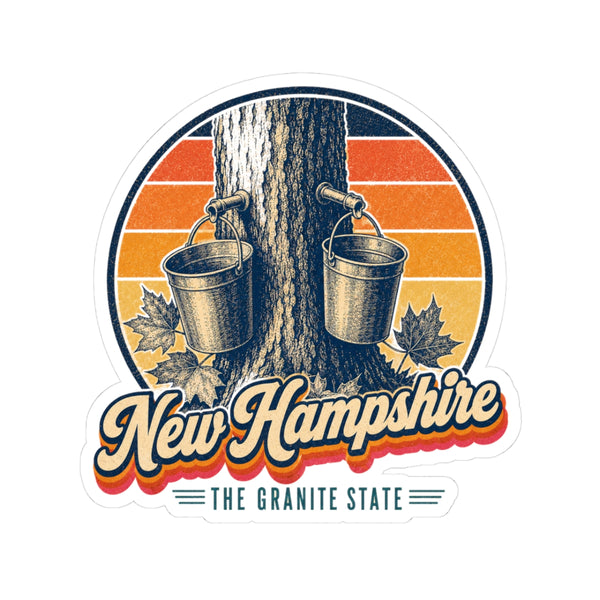 New Hampshire Maple Syrup Taps Sticker