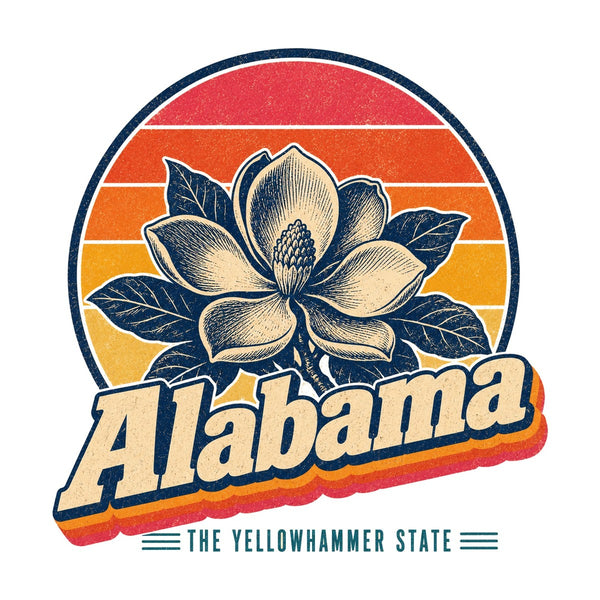 Alabama Magnolia Blossom Tee