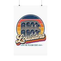 Louisiana French Quarter Balconies Poster
