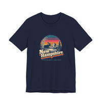 New Hampshire Retro Sunset Tee