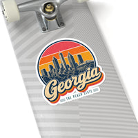 Georgia Atlanta Skyline Sticker