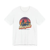 Maryland Retro Sunset Tee