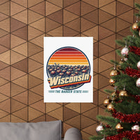 Wisconsin Cranberry Bog Poster