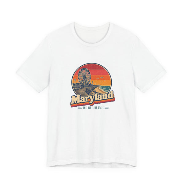 Maryland Ocean City Boardwalk Tee