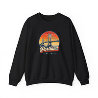 Portland Retro Sunset Sweatshirt