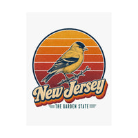 New Jersey Goldfinch Poster