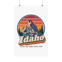 Idaho Peregrine Falcon Poster