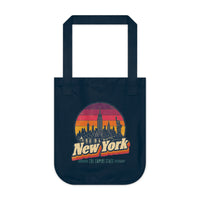 New York Retro Sunset Tote Bag
