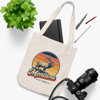 Montana Bull Elk Tote Bag