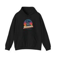 Minnesota Retro Sunset Hoodie
