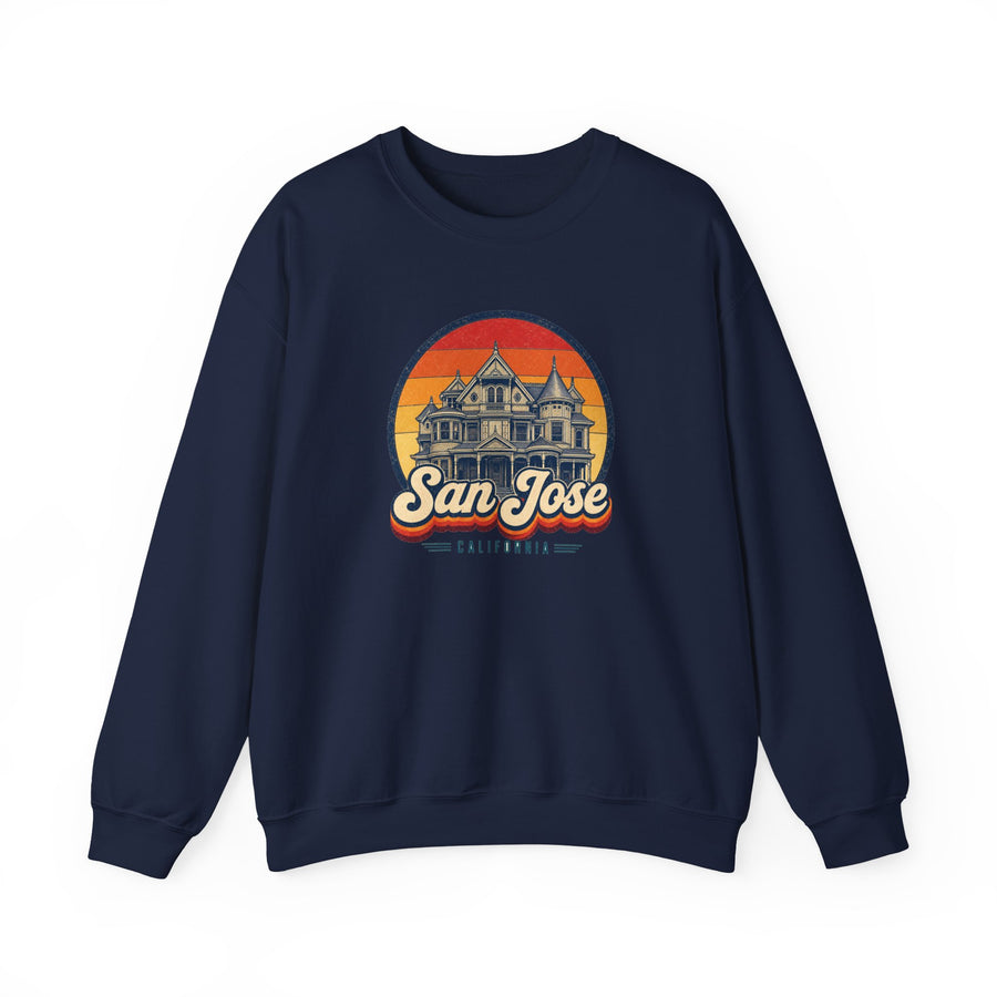 San Jose Retro Sunset Sweatshirt