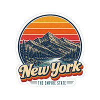 New York Adirondack Peaks Sticker