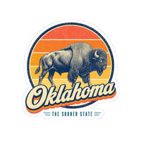 Oklahoma Bison Sticker