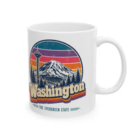 Washington Retro Sunset Mug