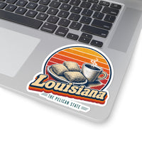 Louisiana Beignets And Chicory Coffee Sticker