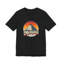 Memphis Retro Sunset Tee