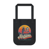 Alabama Retro Sunset Tote Bag