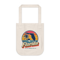 Florida Retro Sunset Tote Bag