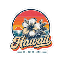 Hawaii Hibiscus Flower Sticker