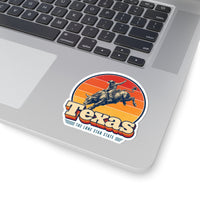 Texas Rodeo Bull Rider Sticker