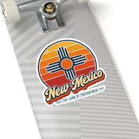 New Mexico Zia Sun Symbol Sticker