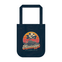 Mississippi Retro Sunset Tote Bag