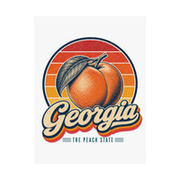 Georgia Giant Peach Poster