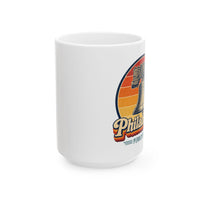 Philadelphia Retro Sunset Mug