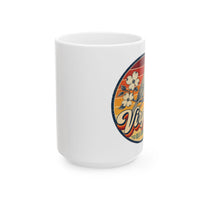 Virginia Cardinal On Dogwood Mug