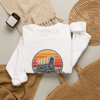 Nebraska Oregon Trail Covered Wagon Sweatshirt