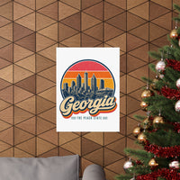 Georgia Atlanta Skyline Poster