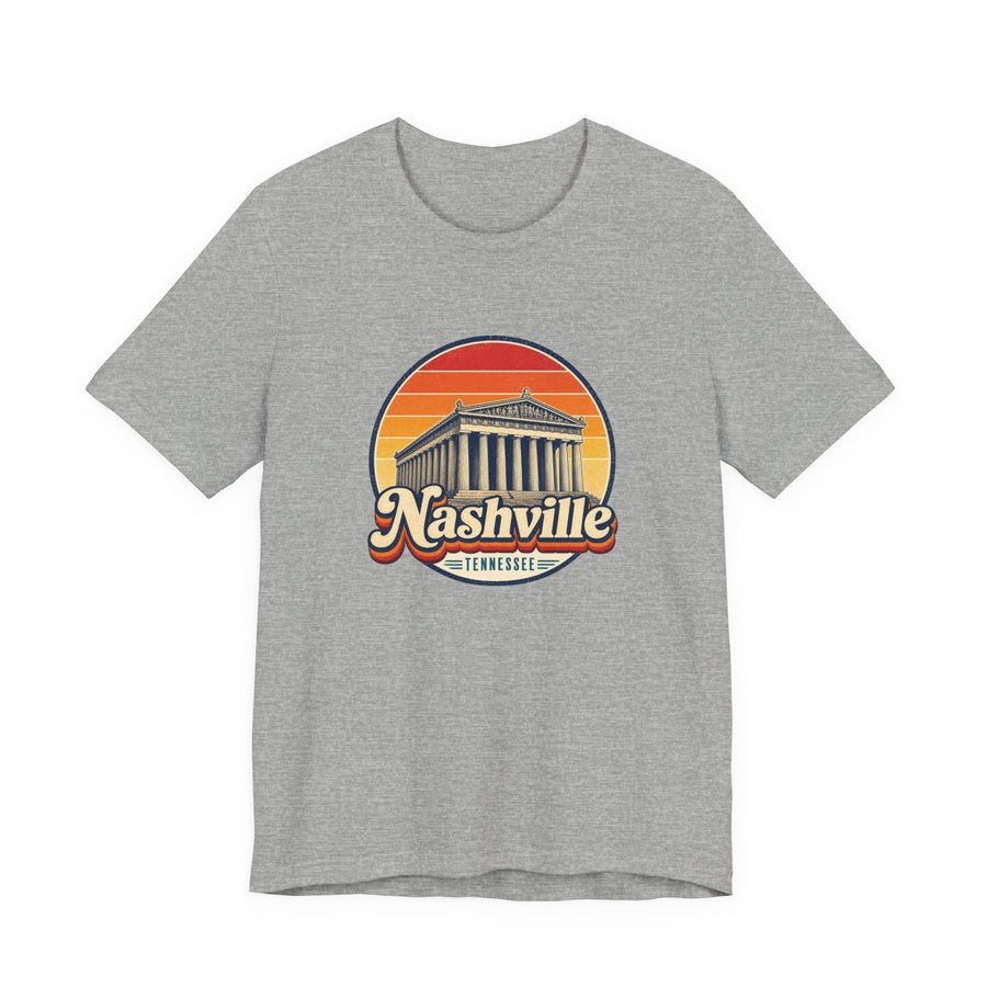 Nashville Retro Sunset Tee