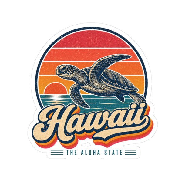 Hawaii Sea Turtle Honu Sticker
