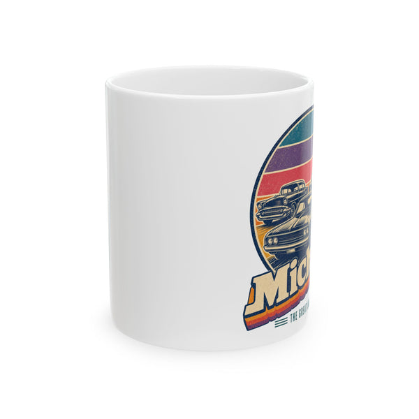 Michigan Classic Detroit Cars Mug