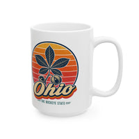 Ohio Buckeye Leaf And Nut Mug