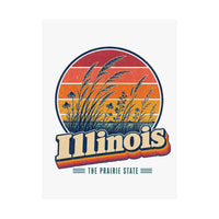 Illinois Tall Prairie Grass Poster