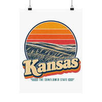 Kansas Flint Hills Poster
