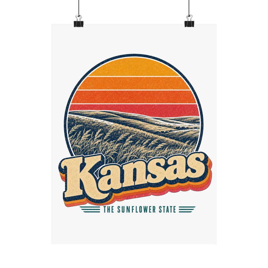 Kansas Flint Hills Poster